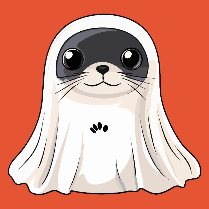 Robbe Tier Halloween Geist