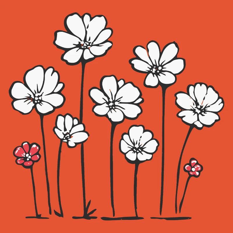 Delicate Wildflower Pattern