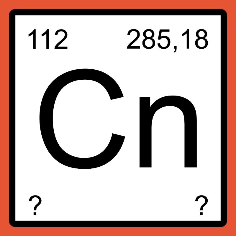 Copernicium Element Block Tee