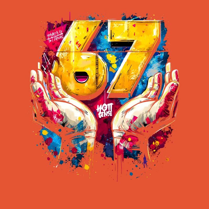 6 7 Mème du graffiti