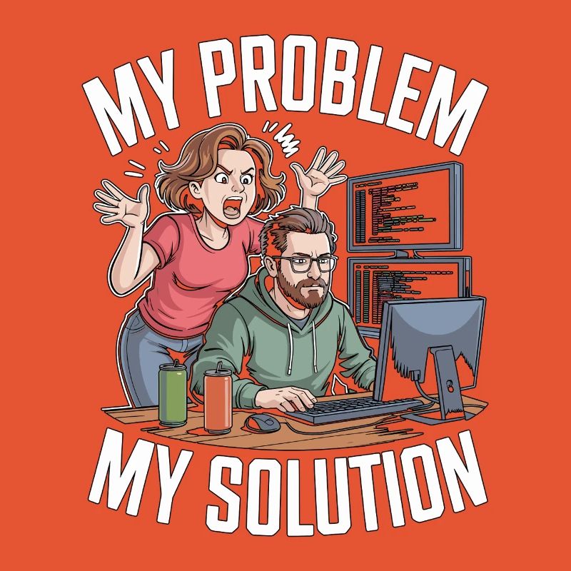 Game Developer My Problem My Pictogram Dad Mom