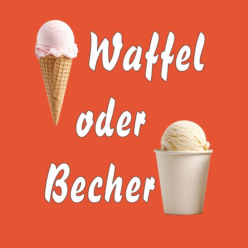 EIS WAFFEL ODER BECHER