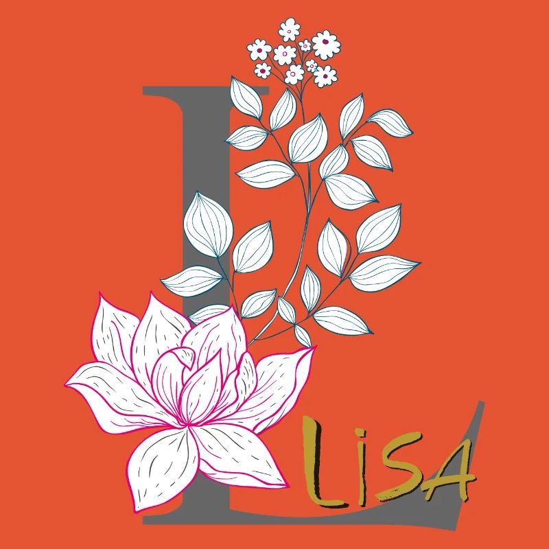 Initiale de la lettre : Lisa