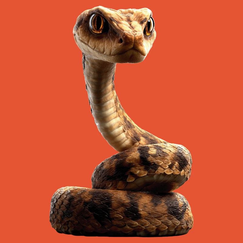 serpent, python, cobra, serpent à sonnettes, serpents