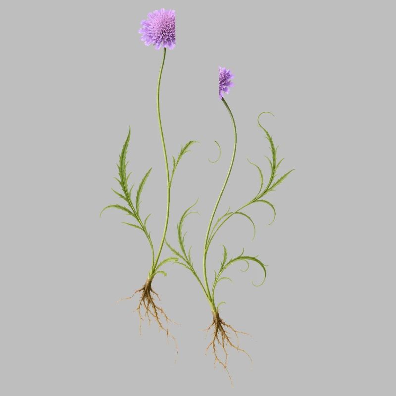 Illustration de la nature des fleurs de prairie