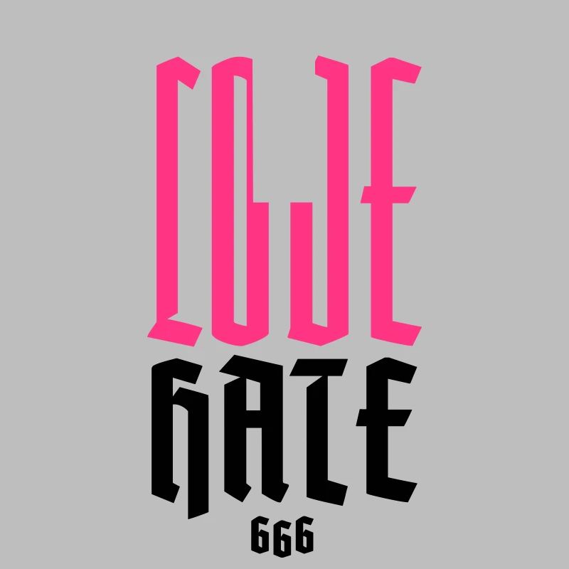 Gothique Néon CODE Vertical