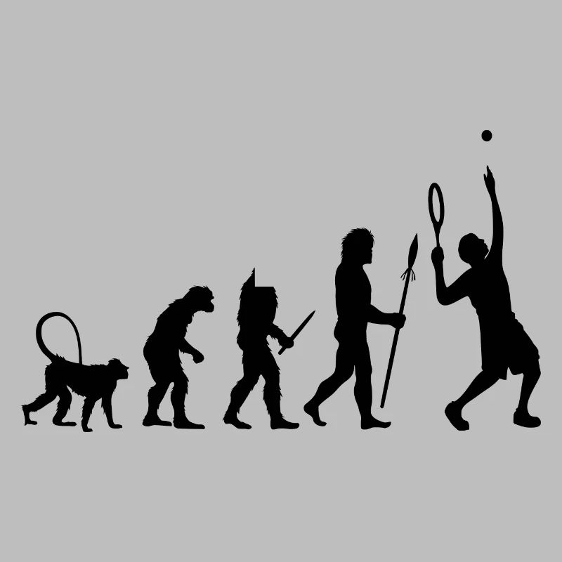 Evolution eines Tennisspielers