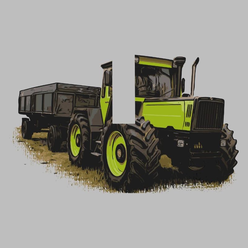 MB trac 1600 turbo mit Anhänger