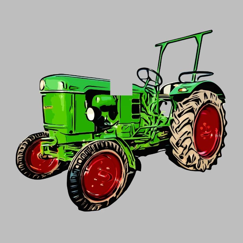 Alter Traktor Deutz D25