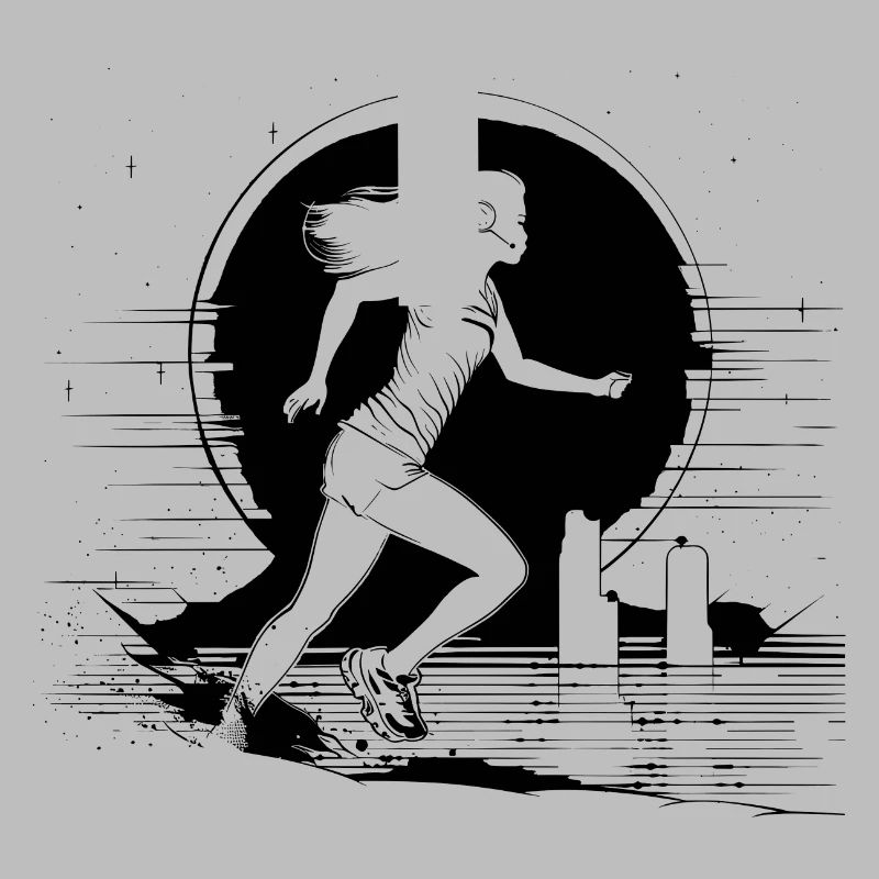 Runner Drawing