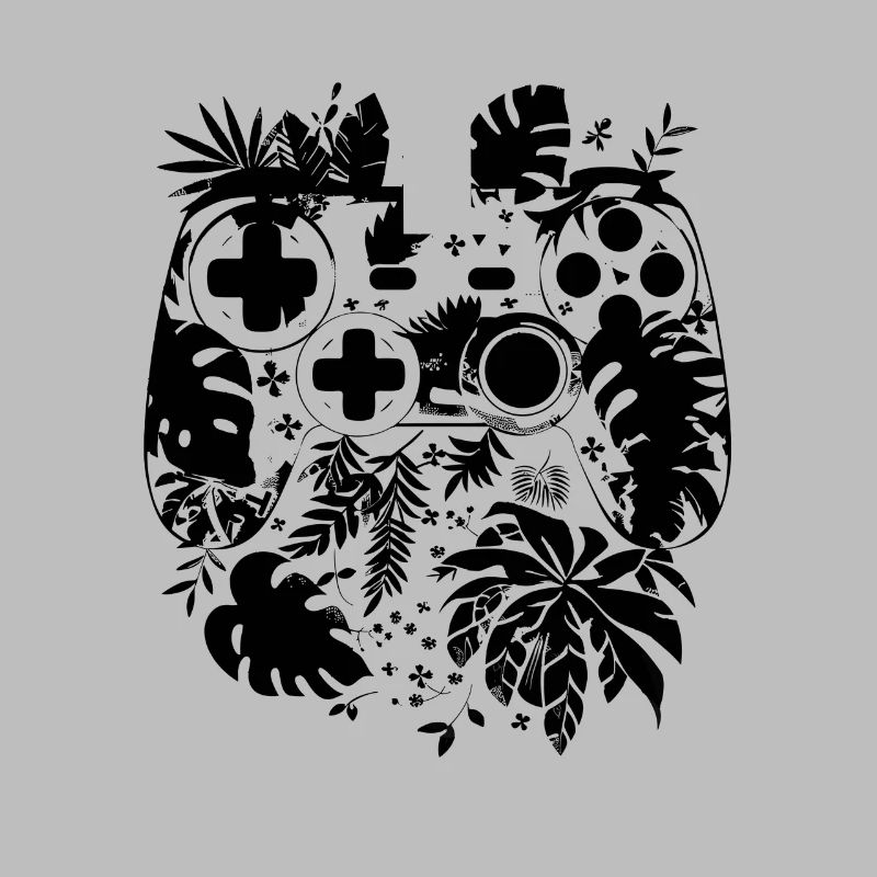 Spiel Controller Comic Stil