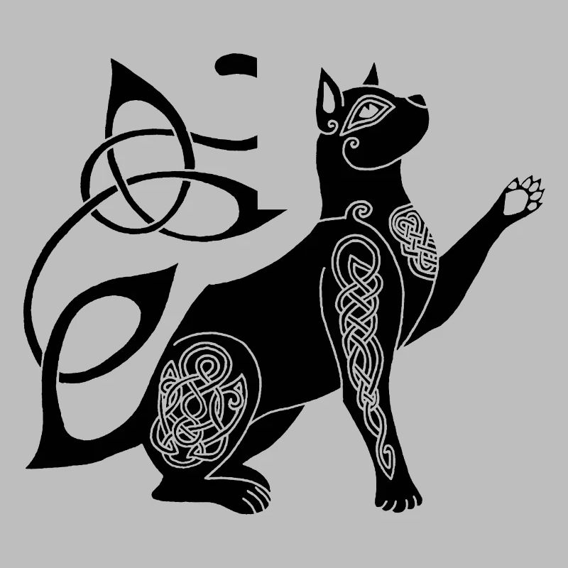 Chat noir celte