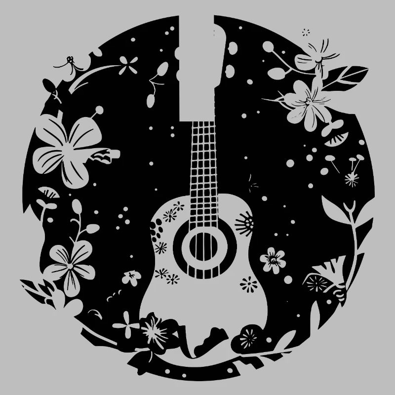 Ukulele Comic-Stil