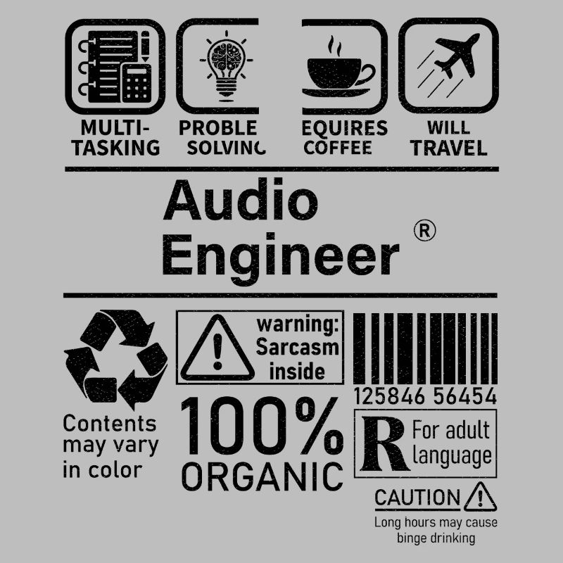 Audio Engineer multi tasking problem solving