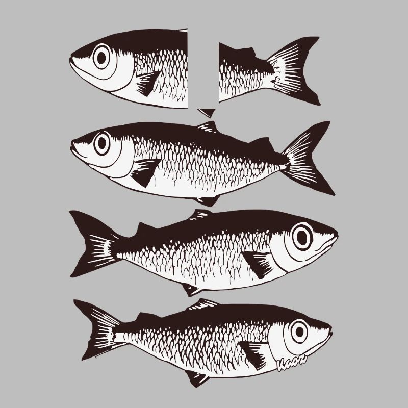 Stylised Fish Pattern 