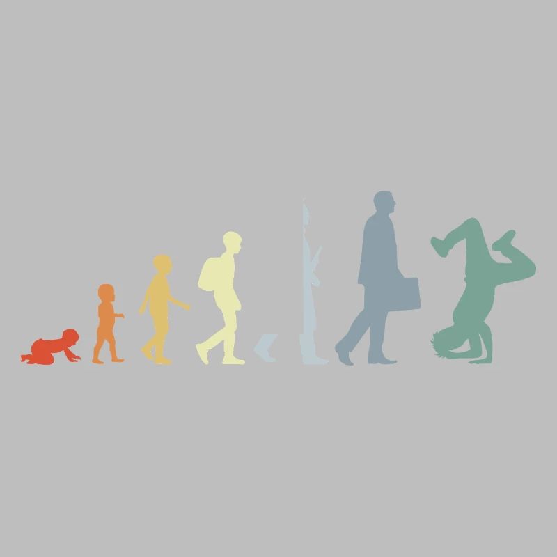 Vintage Breakdancer Evolution
