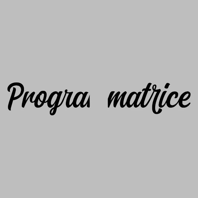 Programmatrice Informatique Code Développeuse Web