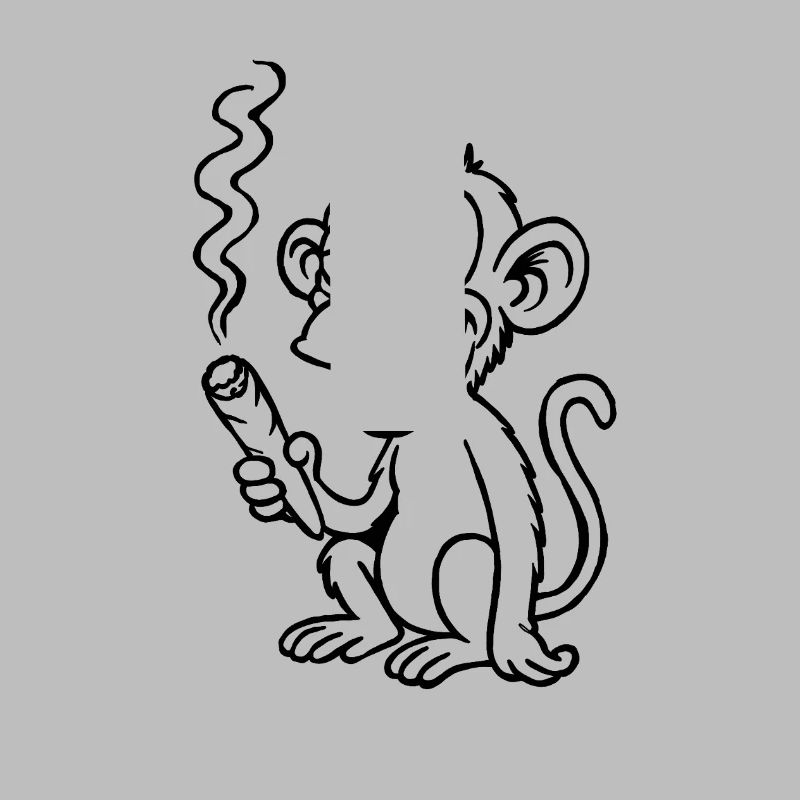 Der Affe peilt ein bisschen anders