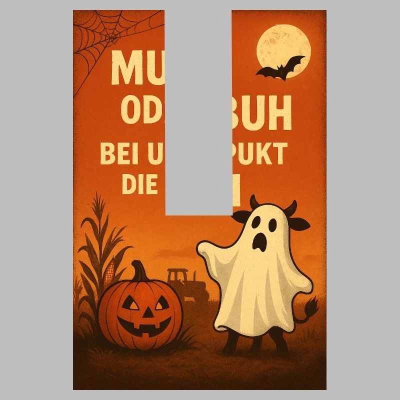 Spukkuh Halloween: MuH oder Buh