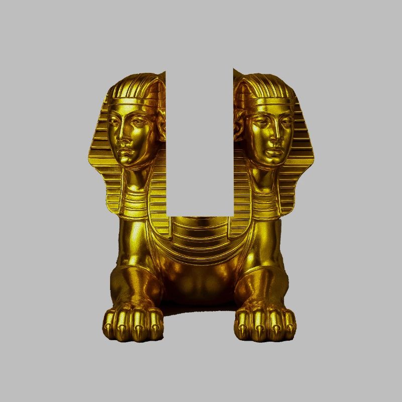 Golden Trihead Sphinx