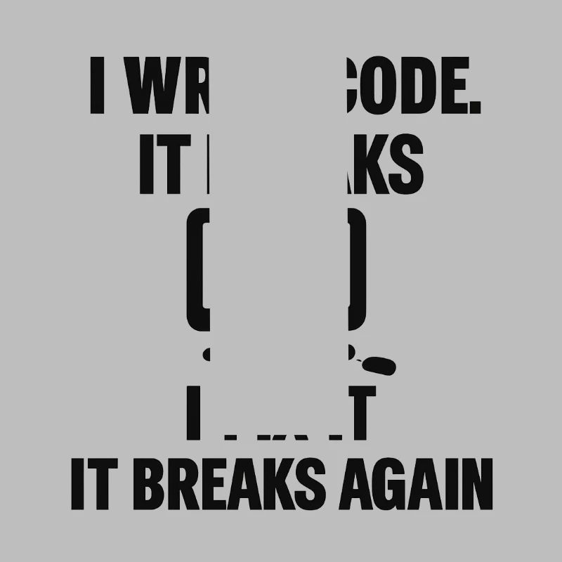 I Write Code – Funny Programmer T-Shirt