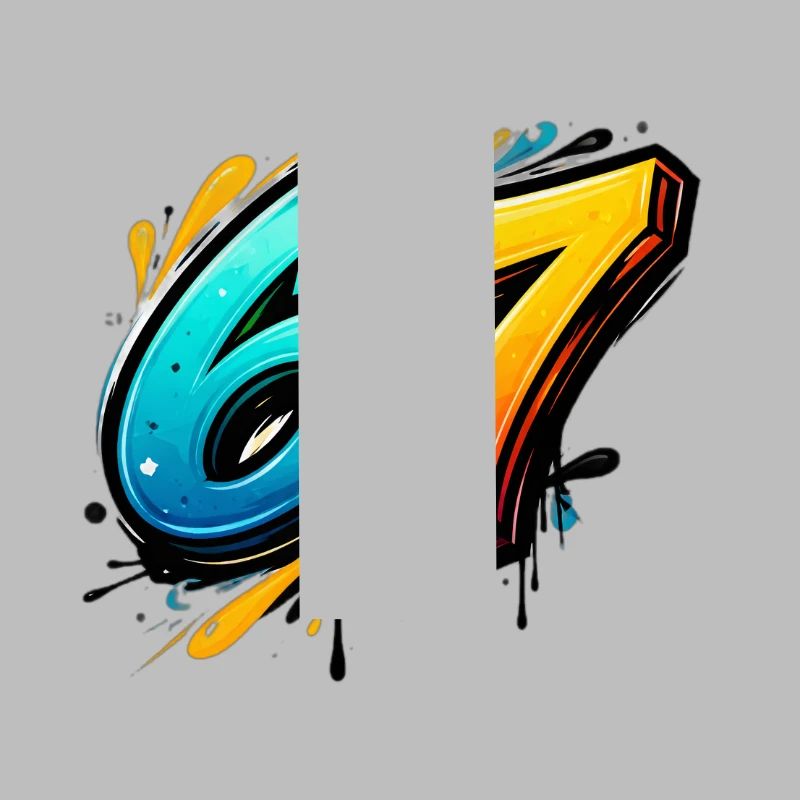 Explosion de couleurs Graffiti 67