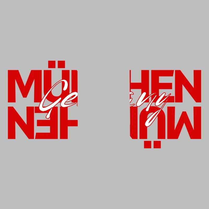 München Germany Script Overlay