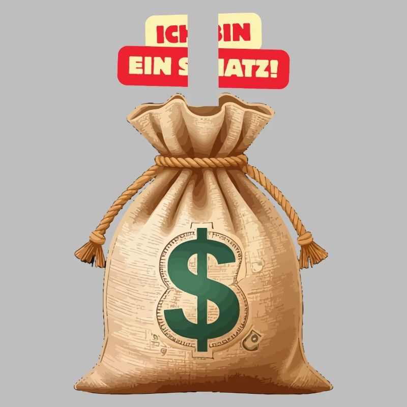 Ich bin ein Schatz Geldsack