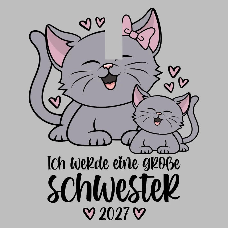 Ich werde eine Große Schwester 2027 Kätzchen