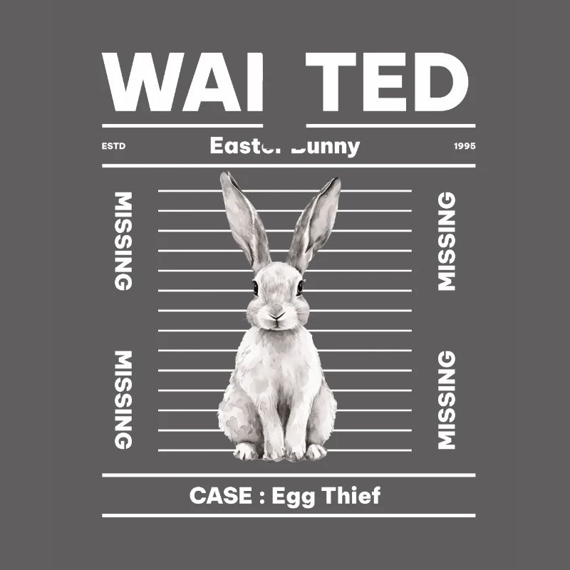Wanted Easter Bunny