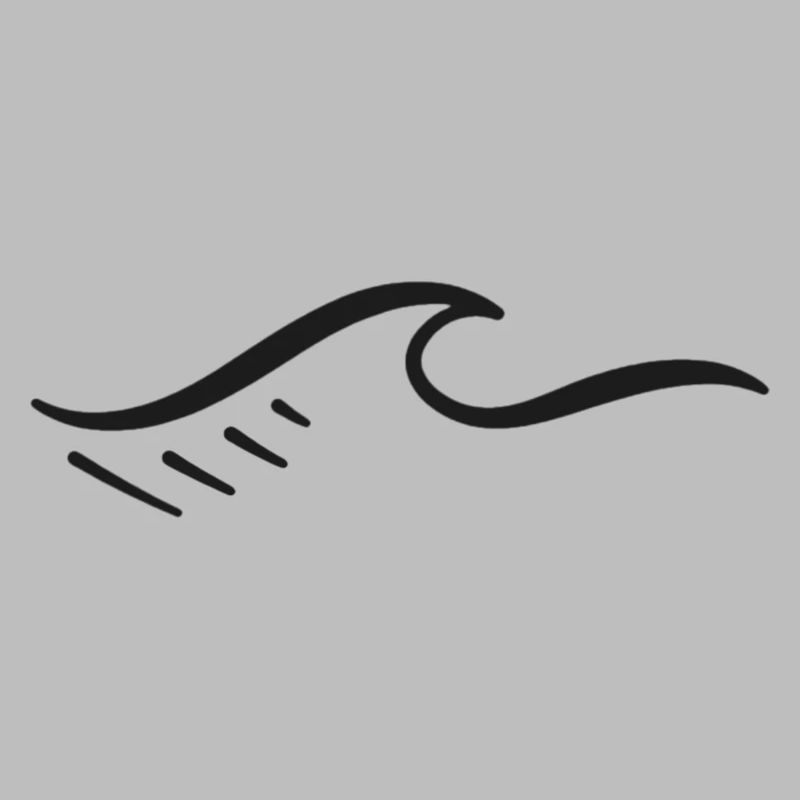 Abstract Geometric Wave Pattern