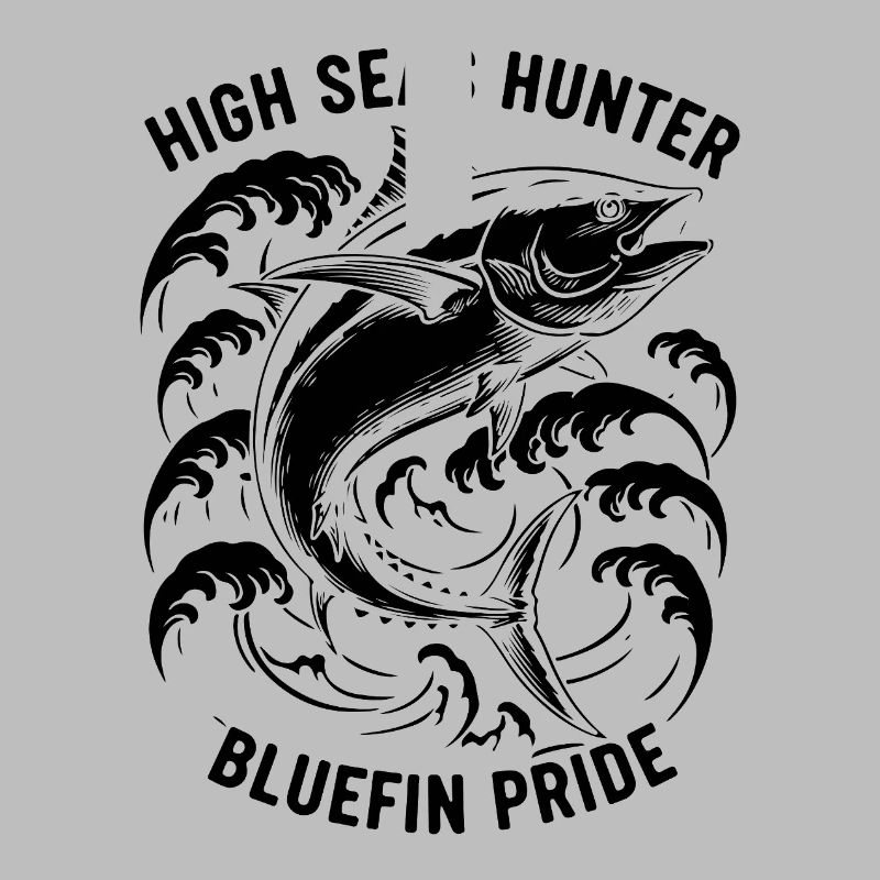 Seefischer Thunfisch-Blauflossenjäger