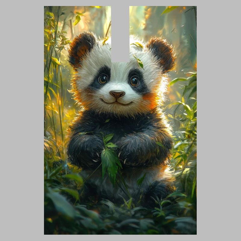 Illustration eines Pandas