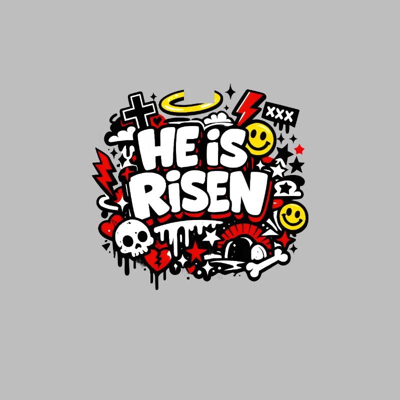 Il est Risen Graffiti Easter