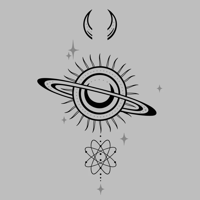 Universe Galaxy Planets Atom