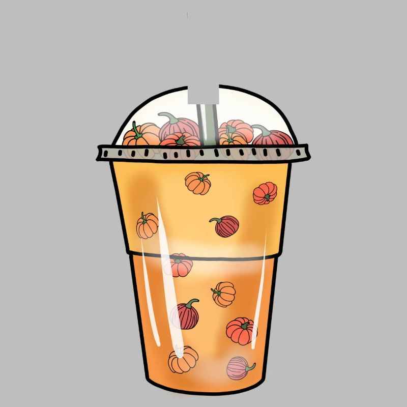 Bubble Tea Boba Boules de citrouille Halloween Mug