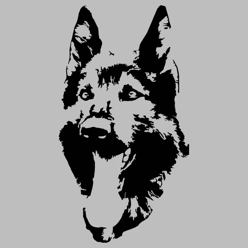 Deutscher Schäferhund Kopf