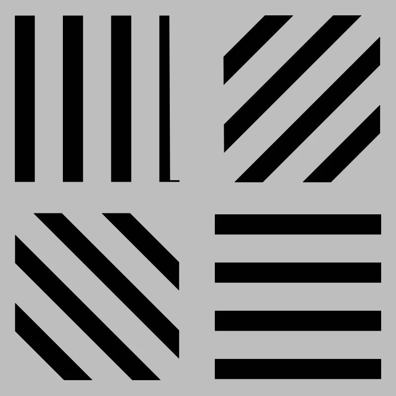 graphic stripe pattern