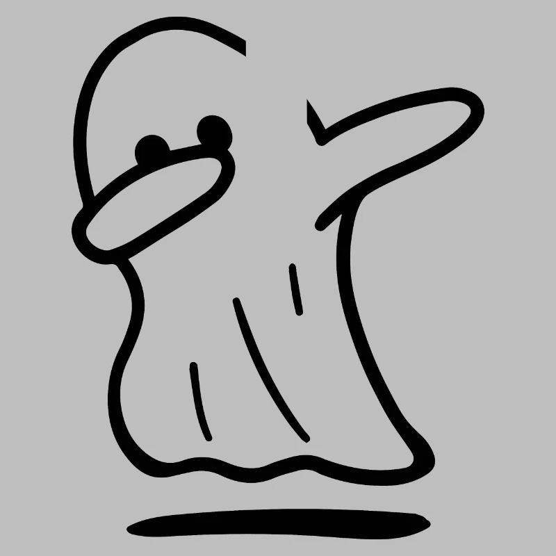 Ghost / Funny ghost / halloween / dabbing ghost