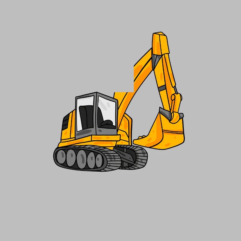 Bagger Baggerfahrer Geschenk