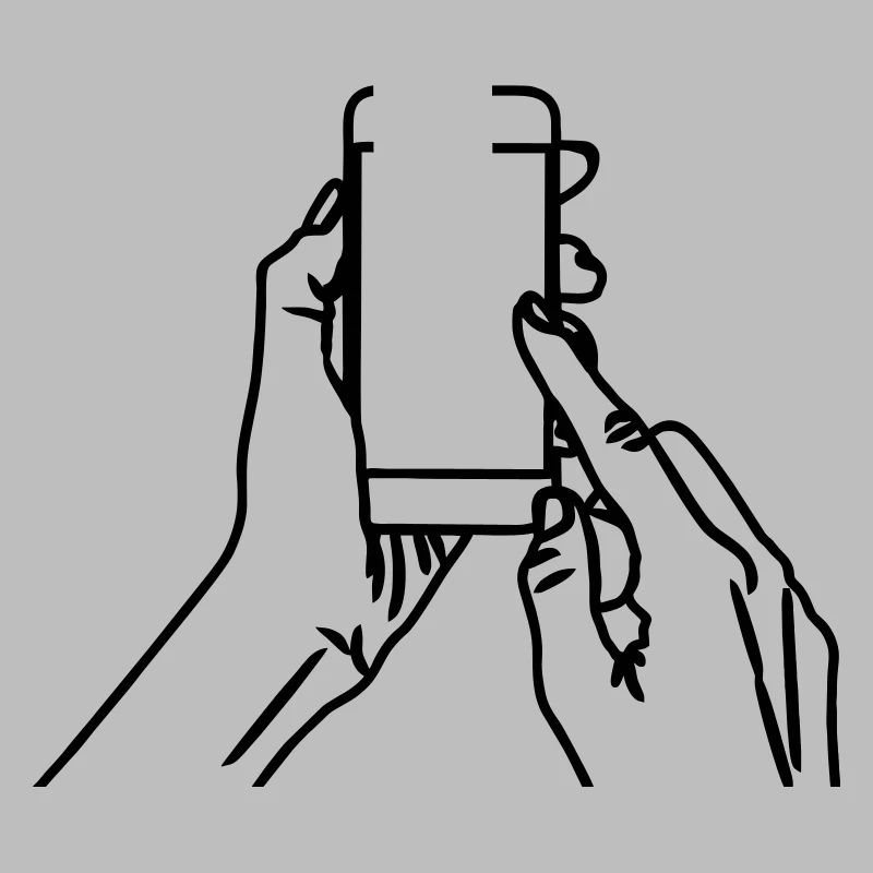 Smartphone in der Hand