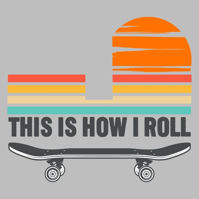 Skateboard c’est comme ça que je roule