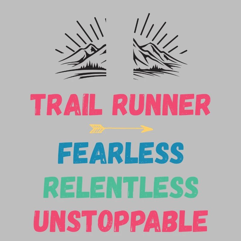 Coureur de trail - Intrépide. Implacable. Imparable.