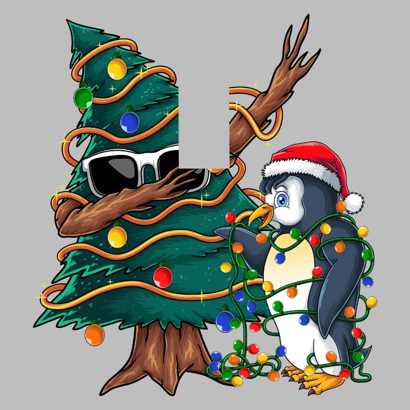 Dapping Christmas Tree -Dapping Christmas Sweater