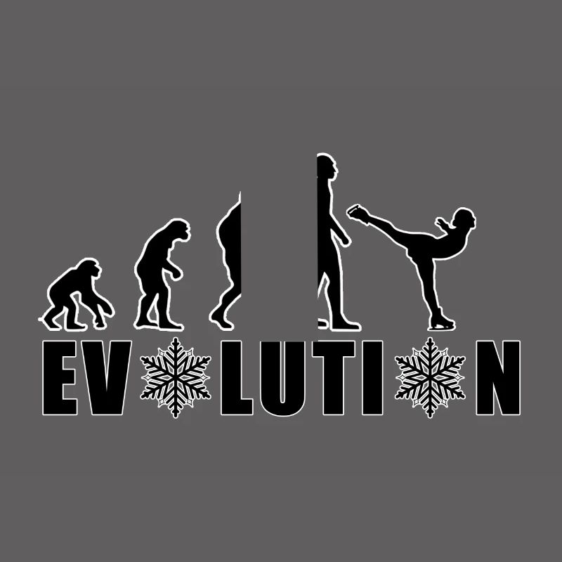 EVOLUTION EISKUNSTLAUF WINTER SCHNEE