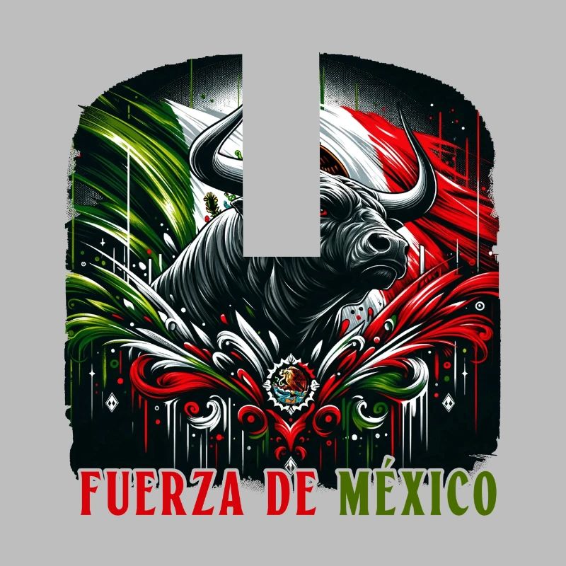 Mexiko Stierkampf Design