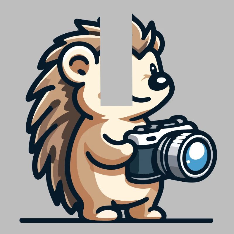 Schnappschuss-Igel: Der Shutterbug-Kumpel