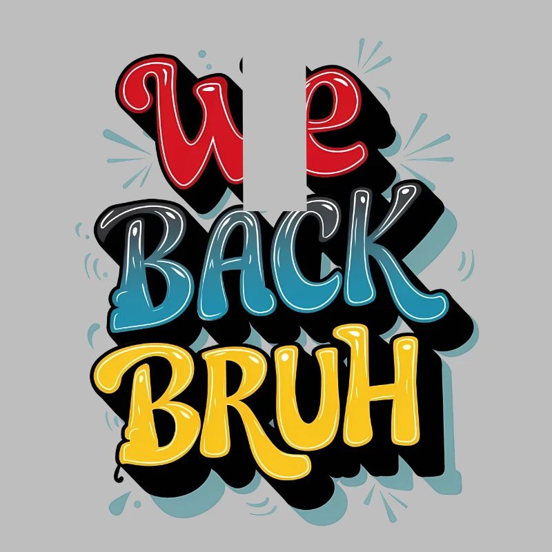 Conception de texte rétro joyeuse