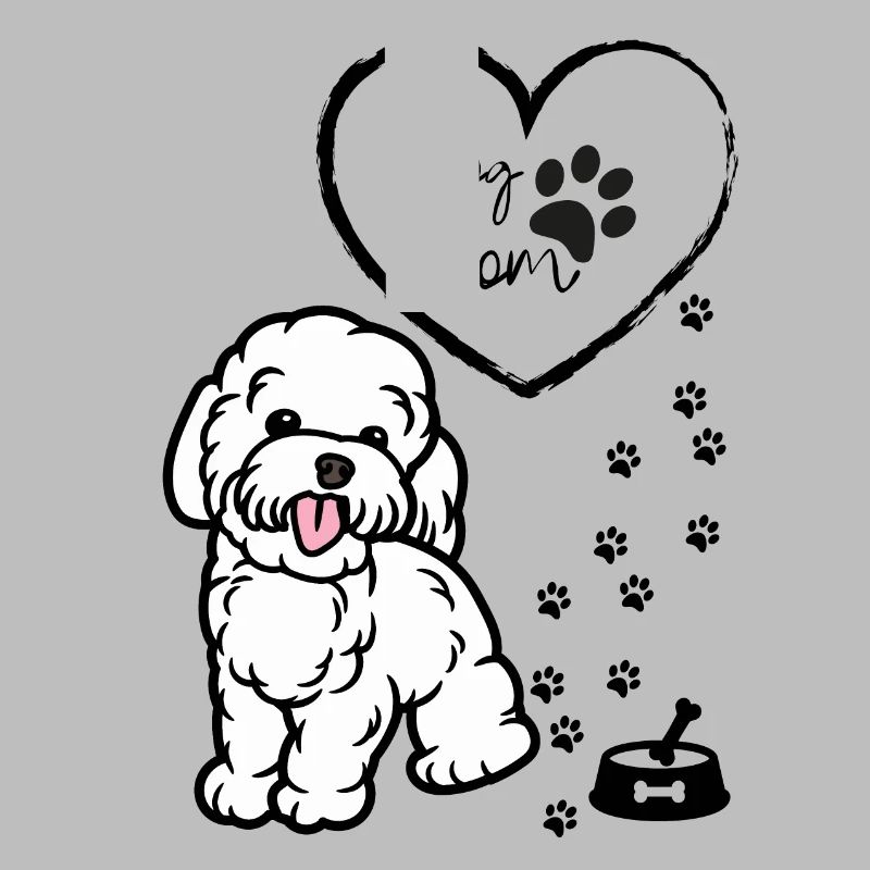 Pull mignon pour maman chien, pull chiot pour femme