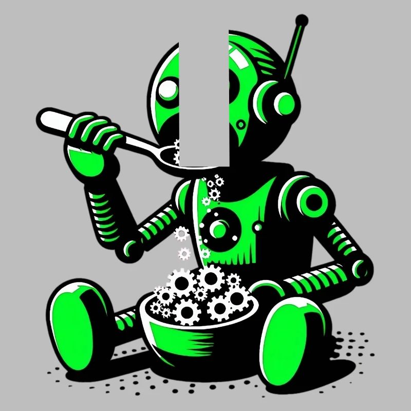 Robot extraterrestre extraterrestre